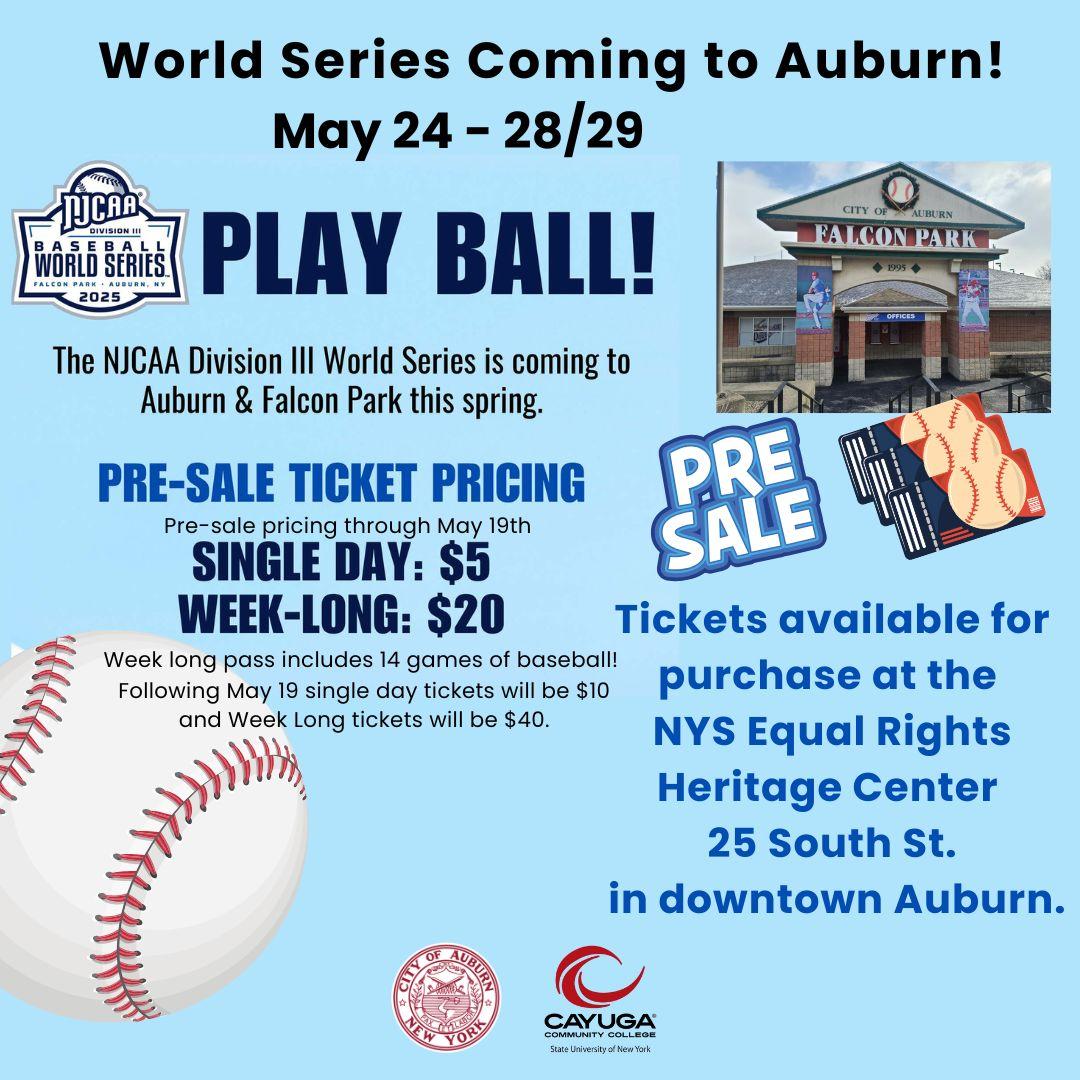 World Series Pre Sale